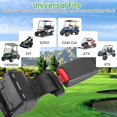 thumbnail image 3 of Retractable Golf Cart Seat Belts(47.64") - Universal Retractable Seat Belts for Yamaha EZGO, , Go Kart, UTV, Set of 2, 3 of 7