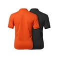 thumbnail image 2 of FashionOutfit Men's Solid Cool Dri-Fit Active Athletic Golf Short Sleeves Polo Shirt, 2 of 3