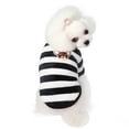 thumbnail image 1 of Ropa para perros Ropa de invierno para mascotas Ropa para gatos Ropa para mascotas Piernas Polar Polar a rayas de 20 colores, 1 of 6