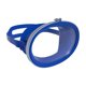 thumbnail image 1 of Máscara de buceo, gafas de buceo, equipo de snorkel antiempañamiento para adultos, impermeable, gran volumen, cómodas, lentes ovaladas transparentes. marco de acero azul, 1 of 8