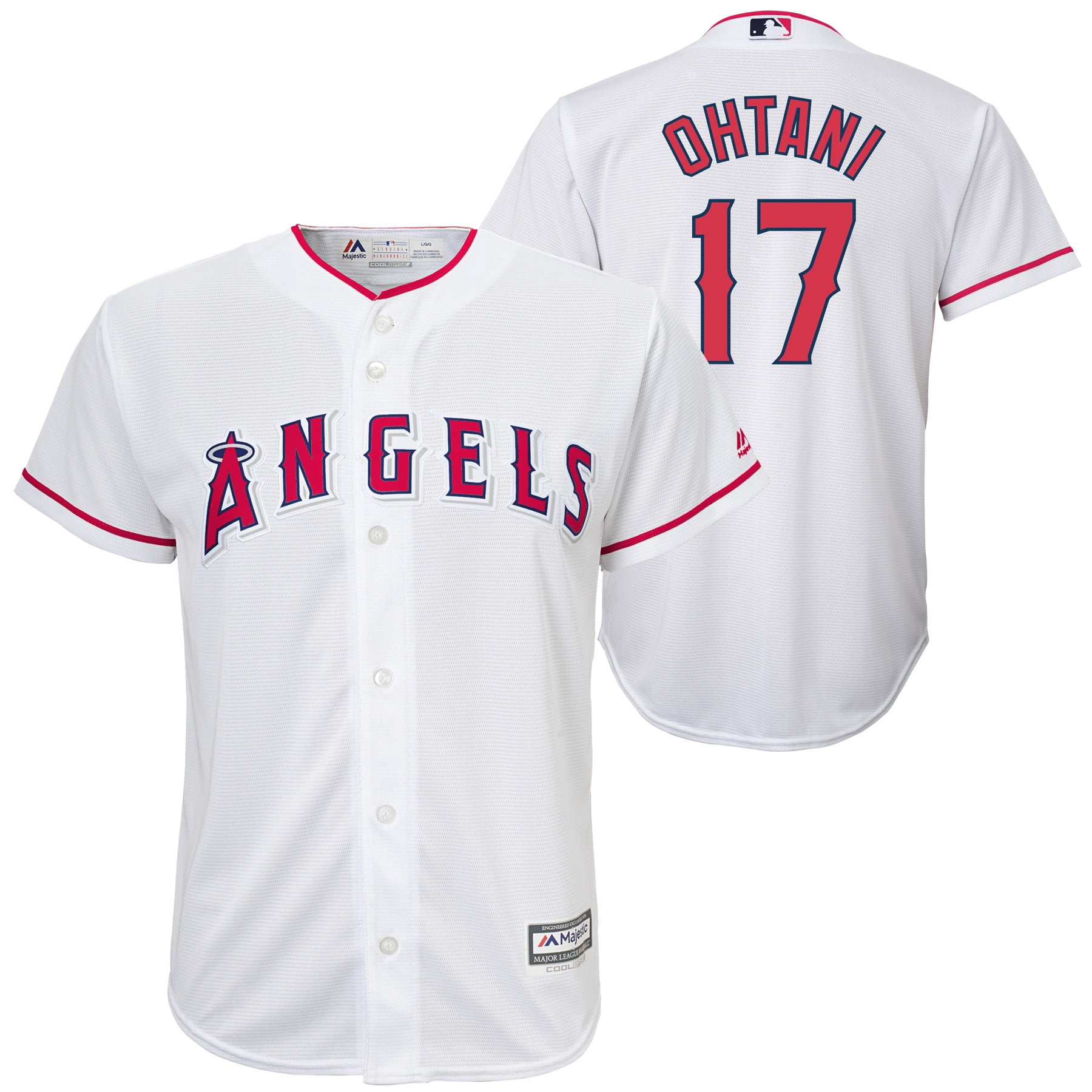 majestic angels jersey