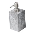 thumbnail image 2 of Botella dispensadora de loción de 500 ml, rellenable, duradera, a prueba de fugas, vacía. textura de borde gris, 2 of 9