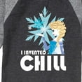 thumbnail image 3 of Frozen 2 - The Cold Never Bothered Me Anyway - Toddler And Youth Raglan Graphic T-Shirt, 3 of 4