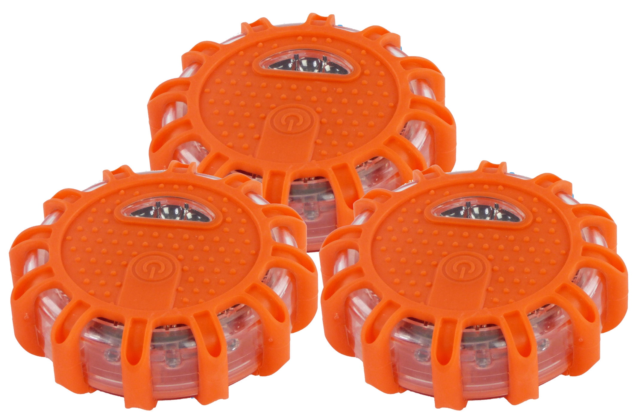 LED Safety Road Side Emergency Flares 9 Light Modes, Flashlight