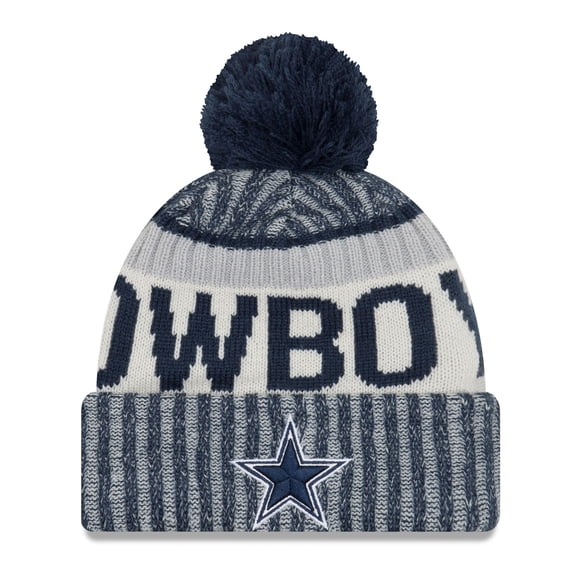 Dallas Cowboys New Era 2017 NFL Official Sideline Sport Knit Hat