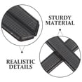 thumbnail image 3 of Raindrops 1Pair Sleek Grey Saddle Bag Reflector Inserts ABS Plastic Motorcycle Accessories for Enhanced Safety, 3 of 7