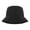 Black, variant on BadPiggies Bucket Hat for Men Women 100% Cotton Foldable Summer Travel Beach Outdoor Fishing Hat (Black)