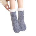 thumbnail image 1 of Fuzzy Socks Warm Soft Padded Slipper Sock Sleep Stocking, 1 of 5