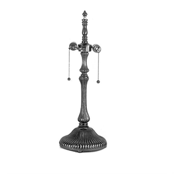 Meyda Tiffany 12223 Ribbed 23" Tall Lamp Base