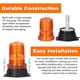 thumbnail image 4 of LED Strobe Light Car Warning Safety Flashing Beacon Lights 12-30V Waterproof for Truck Tractor Forklift Construction Vehicle, 4 of 5