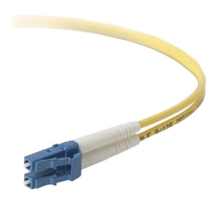 2M DUPLEX FIBER OPTIC CABLE SMF LC/LC 8.3/125 ROHS