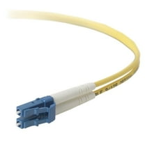 2M DUPLEX FIBER OPTIC CABLE SMF LC/LC 8.3/125 ROHS