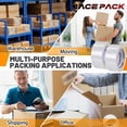 thumbnail image 5 of Ace Pack 2" Wide x 110 Yards Per Roll, 2.0 Mil Thick Heavy Duty Clear Packing Tape Sealing Tape Shipping Tape 12 Rolls, 5 of 6