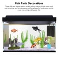 thumbnail image 3 of Artificial Aquarium Flowers, Bright Colors 2 Pieces Artificial Aquatic Plants  For Decoration, 3 of 8