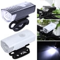 thumbnail image 2 of PC ABS 3W LED USB Cargando 300lm 800mAh Luz de bicicleta3W IP65 Luz de bicicleta impermeable 800mAh lámpara de bicicleta de alto brillo recargable de montaña de montaña de montaña Kearding OD002227-02, 2 of 7