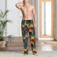 thumbnail image 2 of Balery Colored Guitars Pantalones de pijama para hombre, pijama ultraligero, pantalón de descanso-XX-Large, 2 of 6