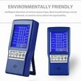 thumbnail image 4 of Portable Multifunctional Carbon Dioxide Detector CO2 Gas Analyzer PPM Gas Analyzer Air Quality Meter Model: Blue, 4 of 5