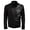 Black, variant on Men's Lambskin Leather Biker Jacket With Zipper & Pocket | Classic Club Outwear Jacket Black SU013