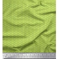 thumbnail image 1 of Soimoi Crepe Silk Fabric Geometric Small Print Fabric by Yard 42 Inch Wide, 1 of 3