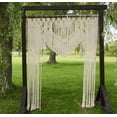 thumbnail image 4 of KNITTWORLD Macramé Wedding- Woven Decoration Arch Backdrop Macramé Wall Art Tapestry | LARGE, 4 of 5