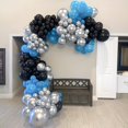 thumbnail image 4 of Balloon Arch Kit de globos negros Togvu, 123 paquetes con guirnalda, 4 of 7