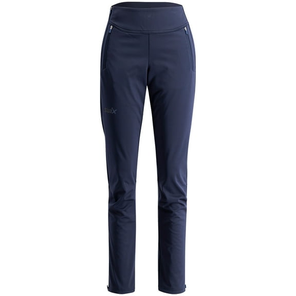 SWIX Adult Female Infinity Softshell Pants, Color: Dark Navy, Size: S