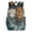 HuWng-2, variant on Backpack for Tiger Wolf Split Face Art Bookbag Durable Student Teenager Sturdy Lightweight Waterproof