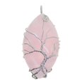 thumbnail image 6 of EHJRE Fashion Tree of Life Copper ped Teardrop Natural Gemstones Necklace 8, 6 of 9