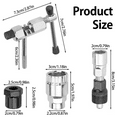 thumbnail image 4 of 4 Pcs Bike Crank Puller Set Strong Carbon Steel Cycling Bicycle  Repair Tool Kit with Bottom Bracket Remover Bike Crank, 4 of 6