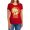Red, variant on Mortal Kombat Klassic Goro Women's T Shirt, Royal, Medium