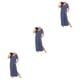 thumbnail image 1 of Qarigey Batas de mujer: favorecedoras y cómodas para el día a día Camisones y camisones de mujer Camisón Ropa de dormir Manga azul M Type1 NO1, 1 of 6