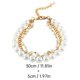 thumbnail image 1 of Xihbxyly Collar de Perlas para Perro, Hecho a Mano con Perlas Artificiales y Diamantes de Imitación, Cierre Ajustable para Un Ajuste Fácil, Elegante Collar Brillante, Joya para Cachorros para Fiestas, 1 of 7