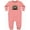 Mauve, variant on Inktastic Porcupine Baby Fleece Romper
