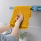 thumbnail image 4 of Juego de toallas de mano de 2 piezas, toallas de jacquard con rayas onduladas para baño, cocina, regalos (13 x 29 pulgadas, algodón), 4 of 5