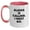 White/Pink, variant on Alaska Calls, I Must Go - Funny Birthday Unique Gift for Alaska Lovers from Friends or Family - Two Tone Coffee Mug