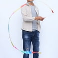 thumbnail image 2 of OUNONA 1Ensemble Ruban de Gymnastique Streamer Multi Accessoires de Danse Baton Tournant Art Rythmique, 2 of 8