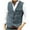 Light Blue, variant on VBTAPA Men's Suit Vest Western Cargo Vests V Neck Herringbone Waistcoat with 3 Pockets Beige M