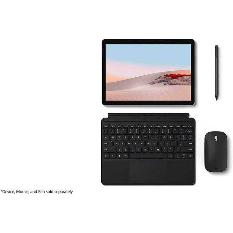 constante kussen Forensische geneeskunde Microsoft Surface Go Type Cover - Black KCM-00025 - Walmart.com