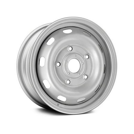 Steel Wheel - 16 x 6.5 Inch - 18 Slot - 5 Lug - Silver - Compatible with 2015 - 2020 Ford Transit-250 2016 2017 2018 2019