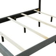 thumbnail image 6 of Harper & Bright Designs Upholstered Standard Bed with Headboard and Nailhead Detail, Gray, King, 6 of 10