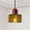GREEN, variant on Comfortable Small Pendant Light Mid-Century Modern Glass Lampshade Hanging Light For Kitchen Island Bedroom