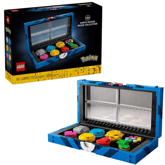 Lego Pokemon Kanto Gym Trainer Badge Set (40892) 312 Pieces