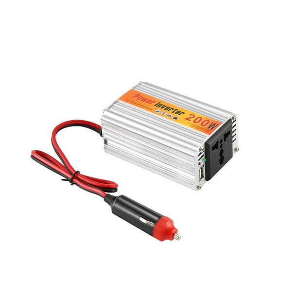 200w Auto Inverter 12v 220v With Usb Car Power Converter 12V DC To AC 220V Adapter Car Adaptor 200W Car Styling Free Shipping