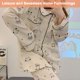 thumbnail image 5 of juego de pijama con botones para mujer, camisa de manga larga y pantalones de pijama, conjuntos de pijama suaves (M), 5 of 6