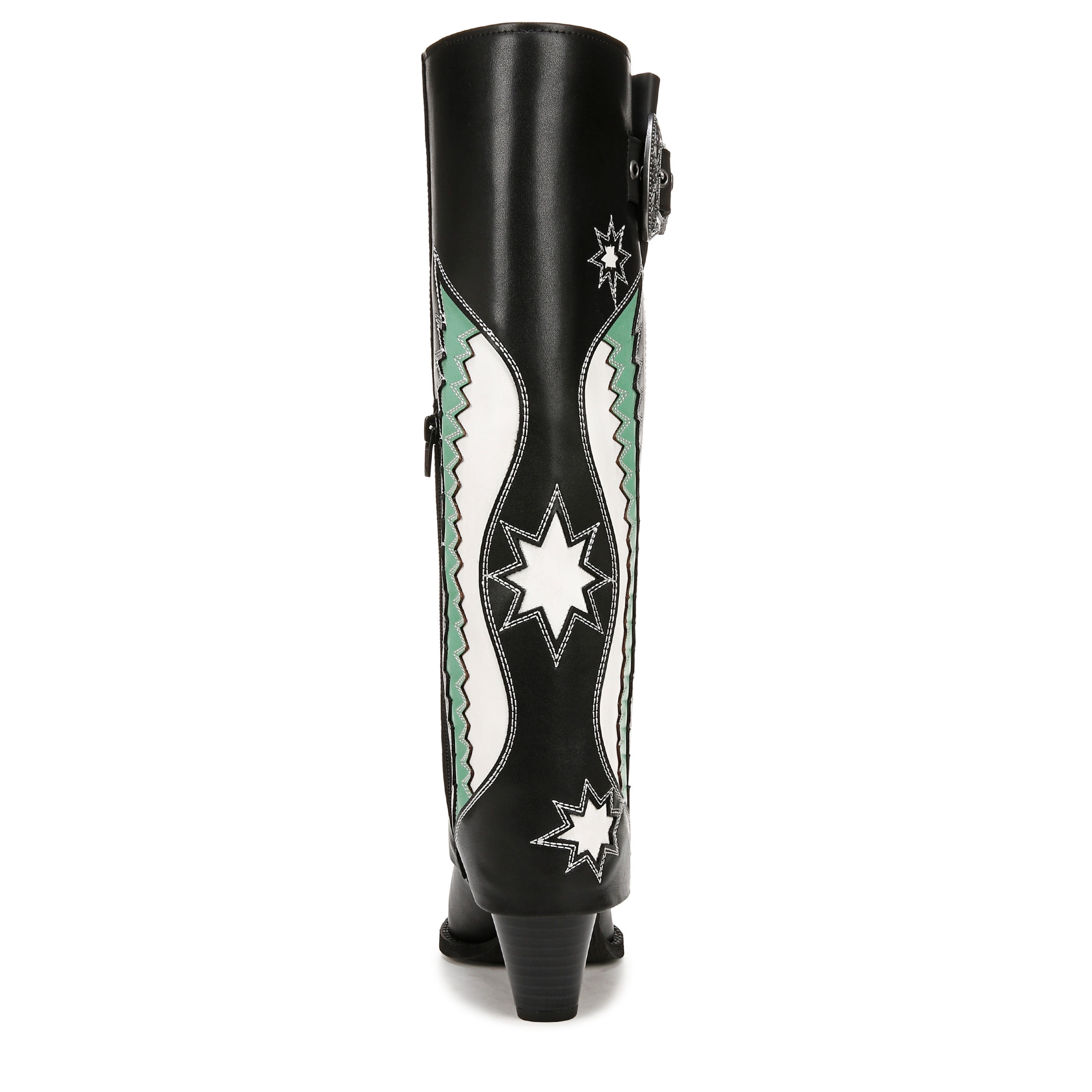 Zodiac Womens Rowena-Wings Zip Tall Western Boots