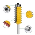 thumbnail image 4 of Amdohai Router Bits with 8mm Shank 10 Beads 41mm Blade Length for Furniture Molding and Trim Woodworking Milling Cutter Tool, 4 of 8