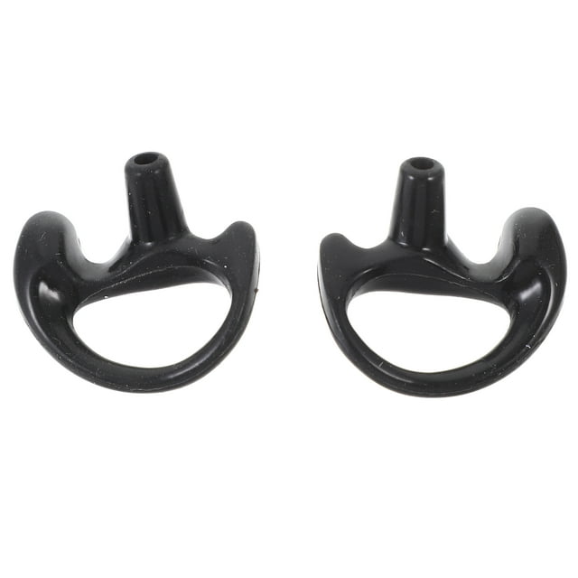 1 Pair Interphone Ear Plugs Ear Buds Rubber Earpieces Reusable Earpiece Inserts Replacement