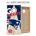 thumbnail image 5 of YouTheFan NFL New England Patriots 2' x 4' Cornhole Game, 5 of 6