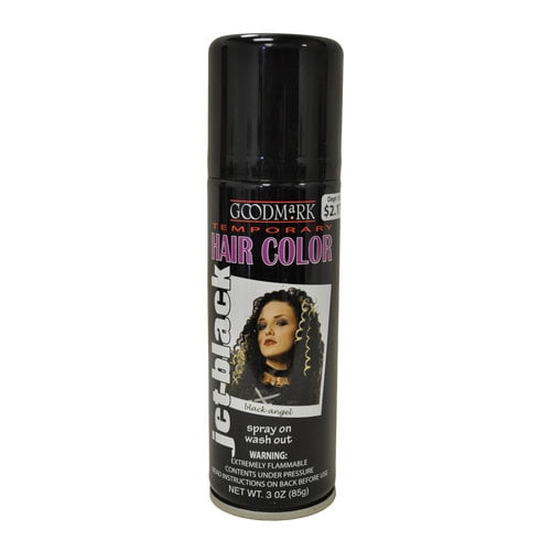 Goodmark Temporary Hair Color Spray, Black 