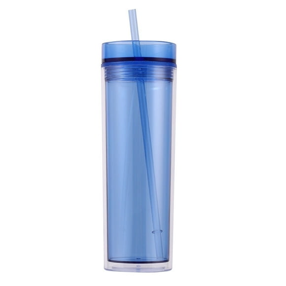 Glass&Bottle Kitchen Cups Tall Skinny Tumblers Acrylic 16 Ounce Tumblers Reduced Price